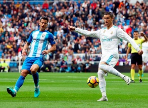 Liga: il Real Madrid soffre ma riesce a battere il Malaga