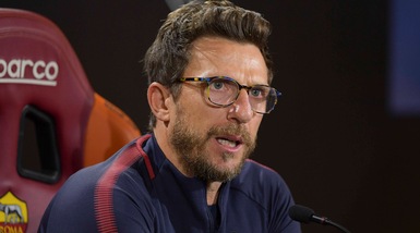 Roma, Di Francesco: «De Rossi sa di aver sbagliato, ma non mi è piaciuto l'arbitraggio»