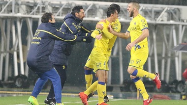 Coppa Italia: Chievo batte Hellas in lavagna