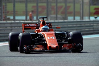 F1 Abu Dhabi: incidente nei test per Alonso