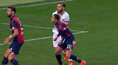 Serie A, Giudice Sportivo: due turni a De Rossi, multata la Juventus