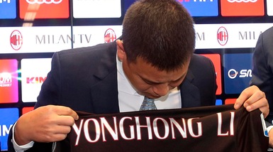 Milan, interrogazione parlamentare sulla cessione a Yonghong Li