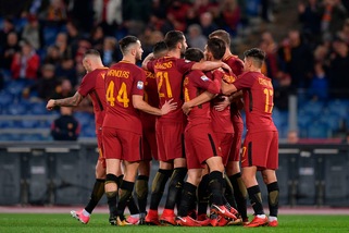 Roma-Spal 3-1, dominio totale dei giallorossi: in gol Dzeko, Strootman e Pellegrini
