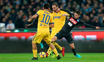 Serie A Napoli-Juventus 0-1, il tabellino