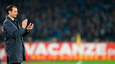 Juventus, Allegri: «E' stato un bel test ma il Napoli è ancora favorito»