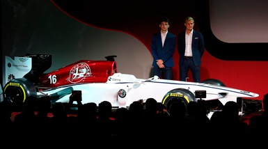 F1, ecco l'Alfa Romeo Sauber: Leclerc ed Ericsson al volante