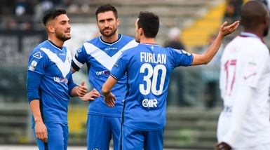 Brescia-Salernitana 2-0: Caracciolo non smette di stupire