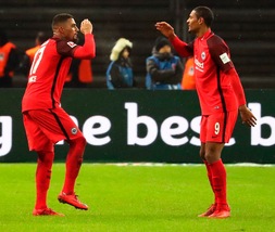 Bundesliga: segna Boateng, l'Eintracht batte l'Hertha