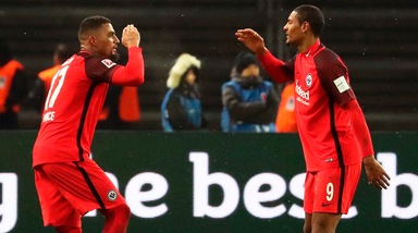 Bundesliga: segna Boateng, l'Eintracht batte l'Hertha