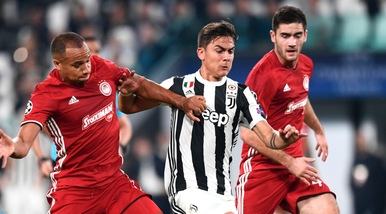 L'Olympiacos cala il poker in trasferta: 4-3 al Panionios