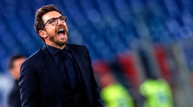 Roma, Di Francesco: «Niente calcoli, l'obiettivo sono gli ottavi»