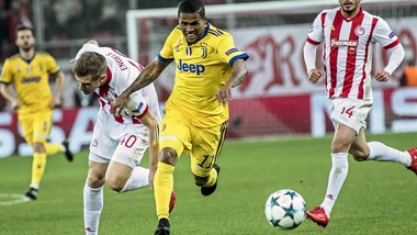 Champions League Olympiacos-Juventus 0-2, il tabellino