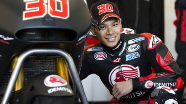 MotoGp, Nakagami a bordo della Honda Idemitsu