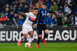 Europa League Atalanta-Lione 1-0, il tabellino