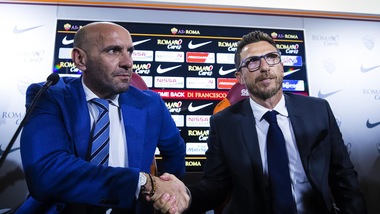 Roma, Monchi: «Rinnovo Di Francesco? C'è un rapporto solido»