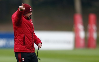 Gattuso: «Milan, ti voglio con il coltello tra i denti»