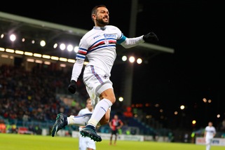 Serie A, Cagliari-Sampdoria 2-2: Quagliarella non basta, da Viviano che errore!