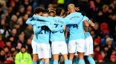 Premier League, Manchester United-Manchester City: trionfa Guardiola!