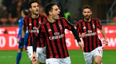 Serie A, Milan-Bologna 2-1: decide una doppietta di Bonaventura