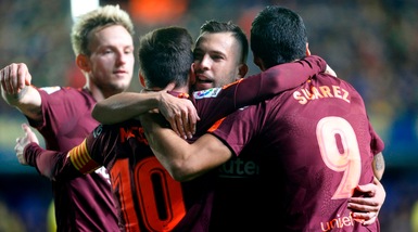 Liga: Barcellona, 2-0 al Villarreal e +8 sul Real Madrid. Atletico ok