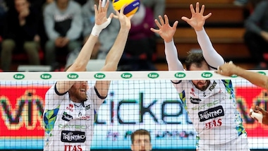 Volley: Superlega, Trento si prende i tre punti contro Sora