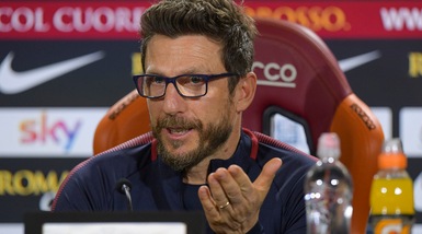 Di Francesco: «Nainggolan diffidato? Non penso a Juventus-Roma»