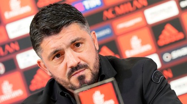 Milan, Gattuso: «Bonucci martello dalla faccia d'angelo: è uno spettacolo vederlo»