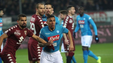 Serie A Torino-Napoli 1-3, il tabellino