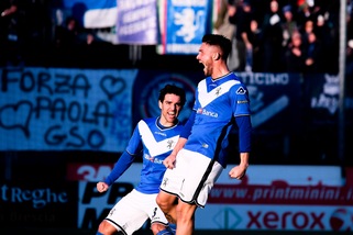 Serie B, Brescia-Cittadella 1-1: apre Torregrossa, pari di Iori