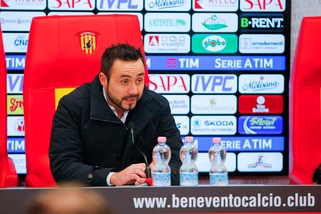 Benevento, De Zerbi: «Credo nella salvezza, altrimenti non sarei qui»
