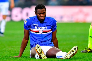 Serie A Sampdoria, Zapata in parte con il gruppo