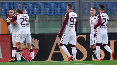 Coppa Italia, Roma-Torino 1-2: ai quarti con De Silvestri ed Edera