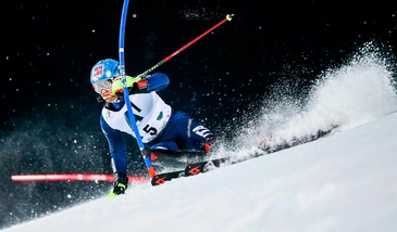 Sci, omaggio a Tomba per lo speciale di Campiglio