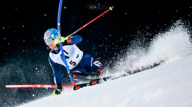 Sci, omaggio a Tomba per lo speciale di Campiglio