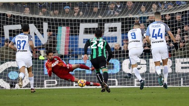 Serie A Sassuolo-Inter 1-0, il tabellino