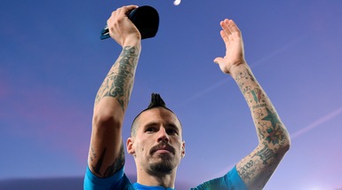 Napoli, la gioia di Hamsik: «Momenti indimenticabili»