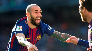 Dalla Spagna: «Aleix Vidal lascia il Barça, c'è anche la Roma»