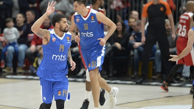 Feldeine gela il Forum, Milano ko con la Stella Rossa