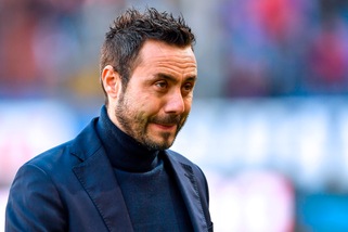 Serie A Benevento, De Zerbi: «Prima una barzelletta, adesso però sogniamo»