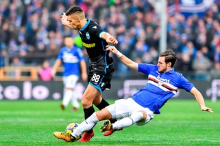 Serie A Sampdoria, per Sala infiammazione alla caviglia