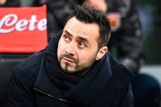 Serie A, De Zerbi deluso: «Benevento penalizzato dalle sviste arbitrali»