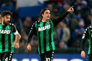 Serie A Sassuolo, per Matri lavoro differenziato