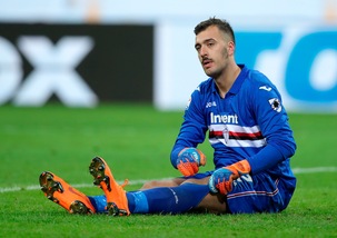 Serie A Sampdoria, lombalgia per Viviano: palestra e piscina