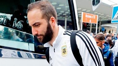 L'Argentina è arrivata a Madrid