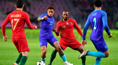 L'Olanda travolge il Portogallo di Ronaldo. Espulso l'interista Cancelo