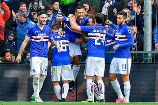 Serie A Sampdoria, individuale per Quagliarella, contusione per Alvarez