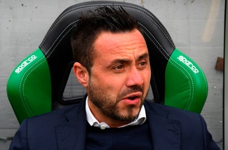 Serie A Benevento, De Zerbi: «Mi tengo il punto. Diabatè è un vero bomber»