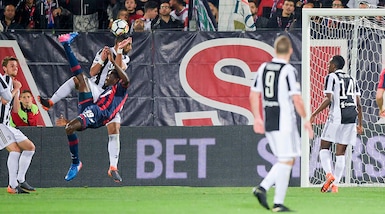 Serie A Crotone, Simy: «Io come Ronaldo? Ci ho provato»