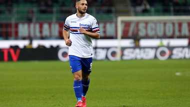 Serie A Sampdoria, per Caprari allenamento con il gruppo