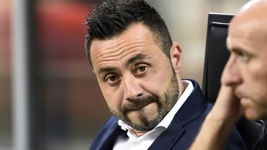 Serie A Benevento, De Zerbi: «Le assenze non mi preoccupano»